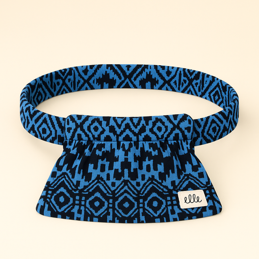 African Blue Ball Pouch